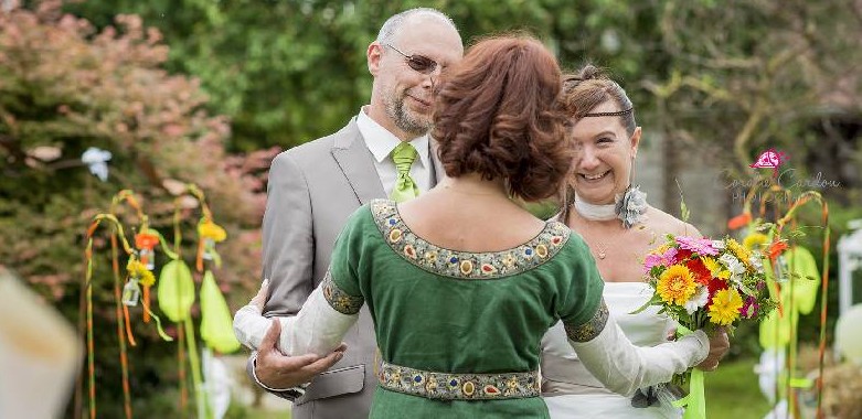 Cérémonie de mariage laïque champêtre en Belgique